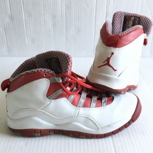 Air Jordan 10 Cherry Red-White